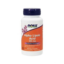 NOW Antioxidant Alpha Lipoic Acid 100 mg 60 Veg Capsules