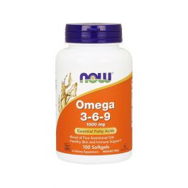NOW Omega 3-6-9 1000 mg 100 Softgels