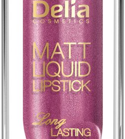 Delia Matt Liquid Lipstick iwth Metallic finish Christina 101