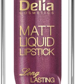 Delia Matt Liquid Lipstick iwth Metallic finish Kathy 102