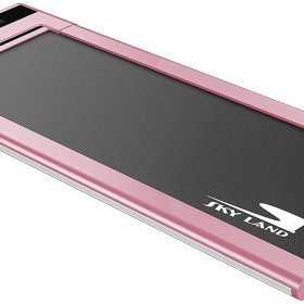 SLIM TREADMIL / PINK AND SLIVER