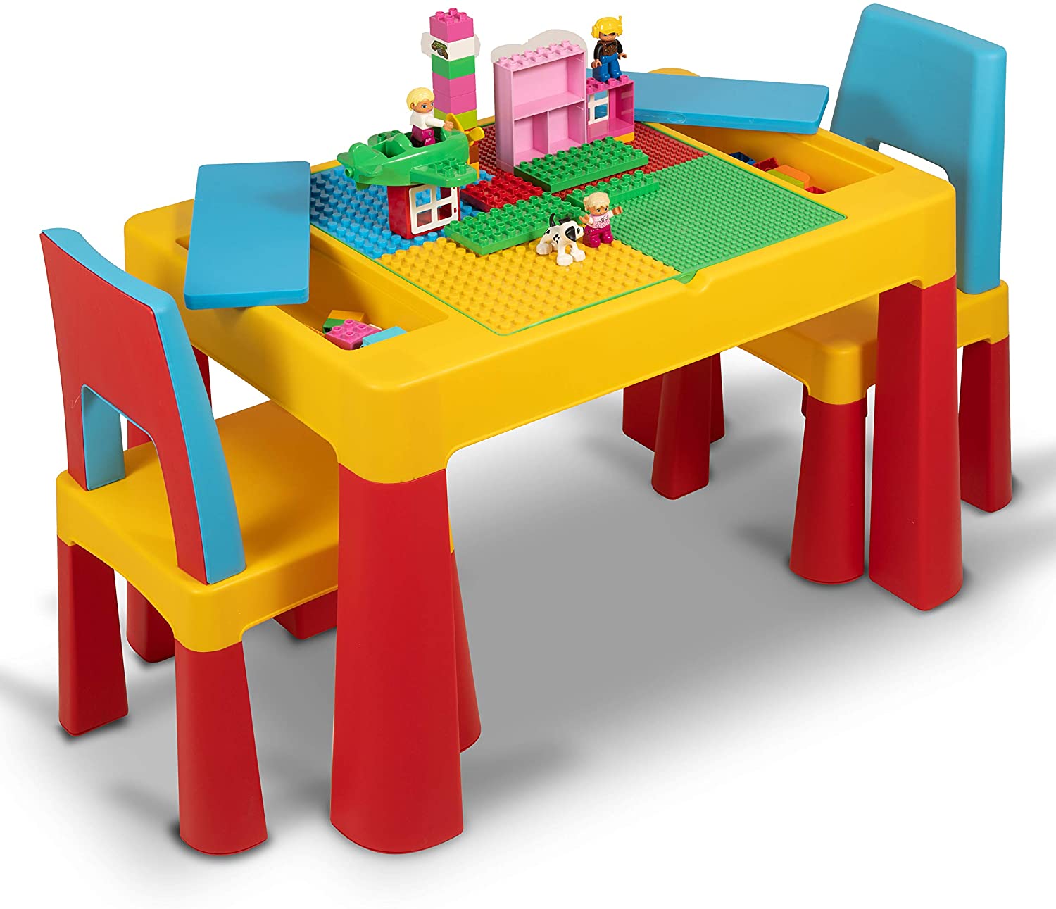 سياج الجدول اللبنات مع اثنين من كرسي سياج الجدول اللبنات مع اثنين من كرسي