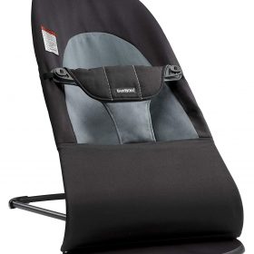baby bouncer red and black