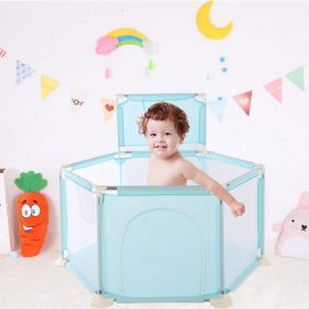 happy fence game with basket and 50pcs balls