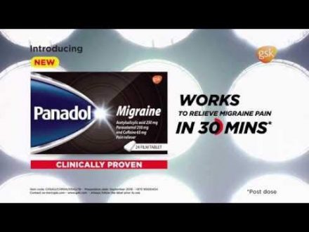 panadol migraine dosage